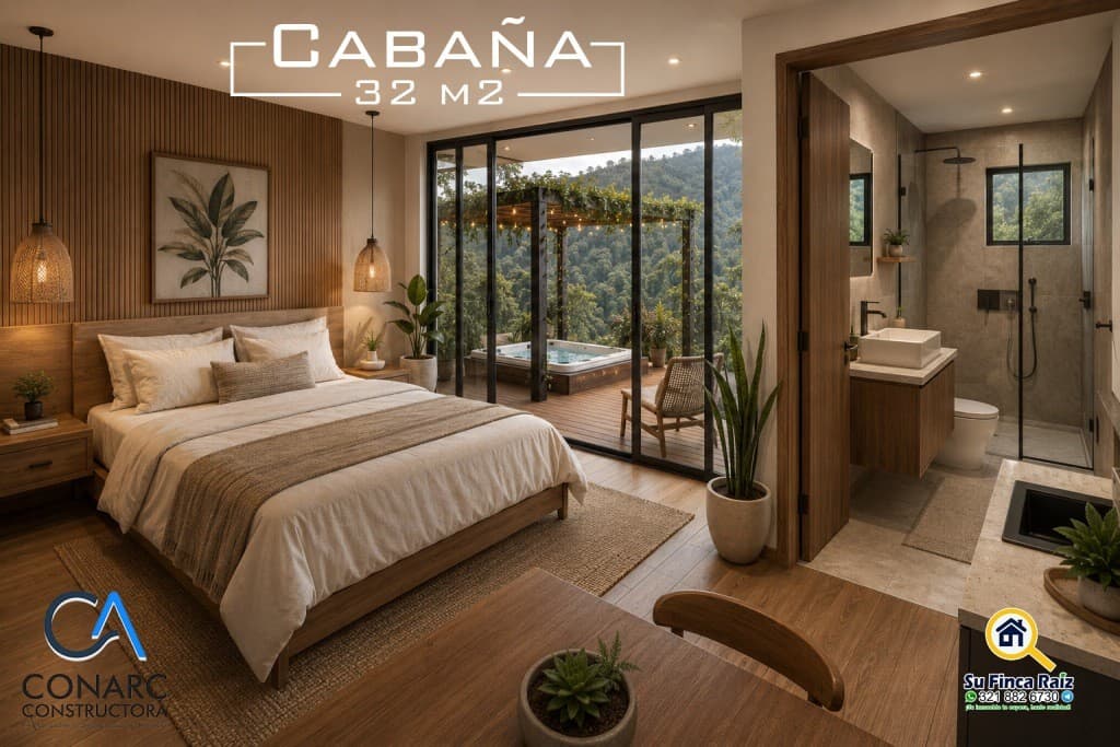 Proyecto Cabañas Top 32: Lotes Campestres en La Vega