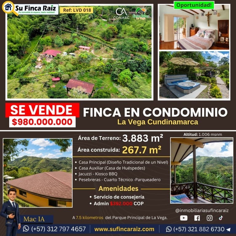 Condominio Bella Vista La Vega Cundinamarca