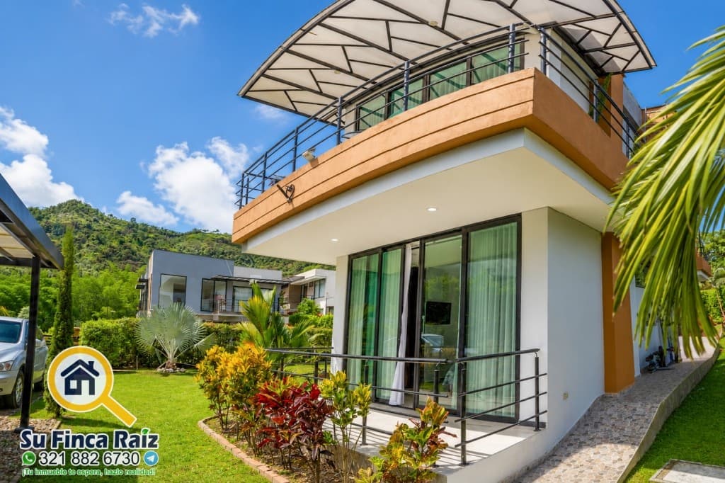 Casa Campestre en condominio